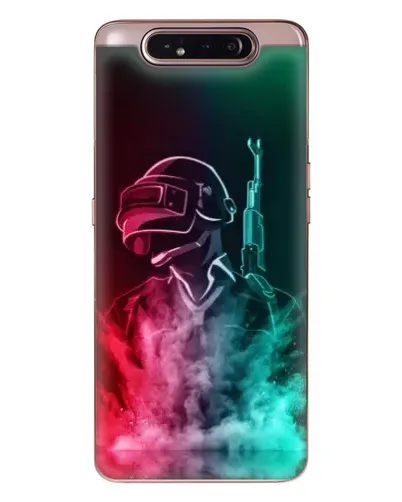 Чехол для Samsung Galaxy a80 2019 ( A805F ) с картинкой «PUBG — огненный воин»
