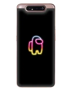 Чехол для Samsung Galaxy a80 2019 ( A805F ) с картинкой «Among Us градиент»