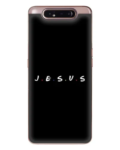 Чехол для Samsung Galaxy a80 2019 ( A805F ) с картинкой «Точки веры J.E.S.U.S.»