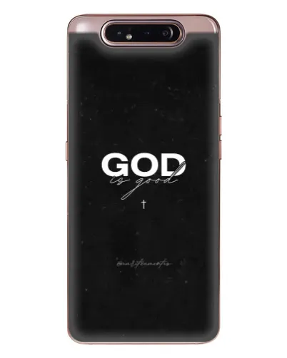 Чехол для Samsung Galaxy a80 2019 ( A805F ) с картинкой «GOD — Бог над всем»