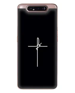 Чохол для Samsung Galaxy a80 2019 ( A805F ) з картинкою «Тонкий хрест»