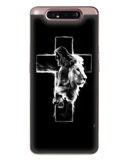 Чохол для Samsung Galaxy a80 2019 ( A805F ) з картинкою «Сяючий хрест Jesus»