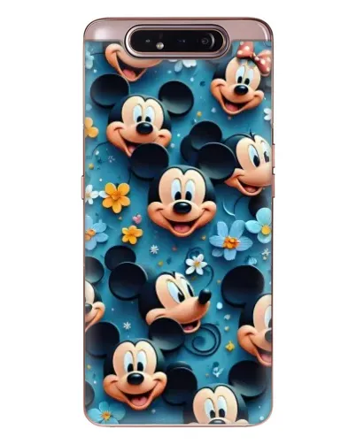 Чехол для Samsung Galaxy a80 2019 ( A805F ) с картинкой «Паттерн Микки и Минни» Чехол для Samsung Galaxy a80 2019 ( A805F ) с картинкой «Паттерн Микки и Минни»