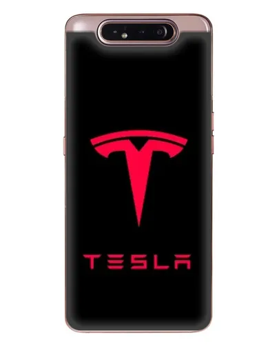 Чехол для Samsung Galaxy a80 2019 ( A805F ) с картинкой «Tesla Red Logo» Чехол для Samsung Galaxy a80 2019 ( A805F ) с картинкой «Tesla Red Logo»