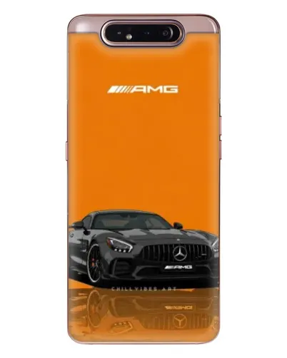 Чехол для Samsung Galaxy a80 2019 ( A805F ) с картинкой «Оранжевый Mercedes AMG» Чехол для Samsung Galaxy a80 2019 ( A805F ) с картинкой «Оранжевый Mercedes AMG»