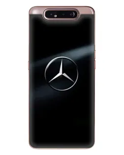 Чохол для Samsung Galaxy a80 2019 ( A805F ) з картинкою «Mercedes на металі»