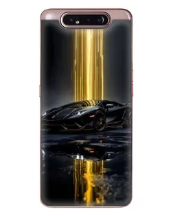 Чехол для Samsung Galaxy a80 2019 ( A805F ) с картинкой «Ночной Lamborghini драйв» Чехол для Samsung Galaxy a80 2019 ( A805F ) с картинкой «Ночной Lamborghini драйв»