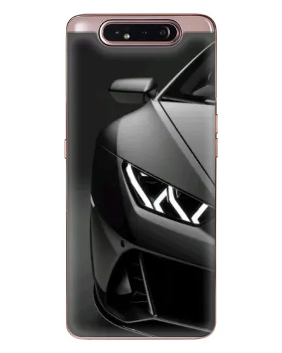 Чехол для Samsung Galaxy a80 2019 ( A805F ) с картинкой «Lamborghini фары детализация»