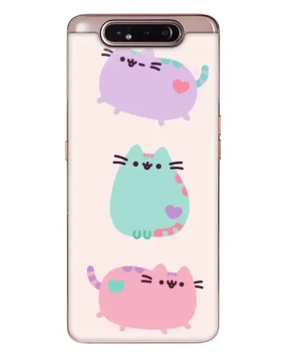 Чехол для Samsung Galaxy a80 2019 ( A805F ) с картинкой «Pusheen трио» Чехол для Samsung Galaxy a80 2019 ( A805F ) с картинкой «Pusheen трио»