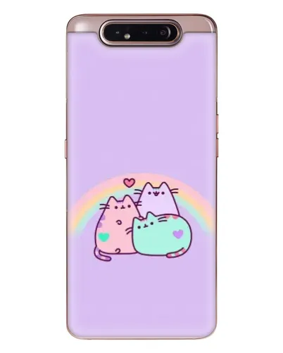 Чехол для Samsung Galaxy a80 2019 ( A805F ) с картинкой «Радужные Пушины» Чехол для Samsung Galaxy a80 2019 ( A805F ) с картинкой «Радужные Пушины»