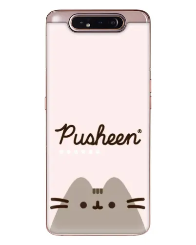 Чехол для Samsung Galaxy a80 2019 ( A805F ) с картинкой «Pusheen логотип» Чехол для Samsung Galaxy a80 2019 ( A805F ) с картинкой «Pusheen логотип»