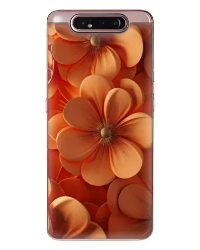 Чехол для Samsung Galaxy a80 2019 ( A805F ) с картинкой «Оранжевый макро цветок» Чехол для Samsung Galaxy a80 2019 ( A805F ) с картинкой «Оранжевый макро цветок»