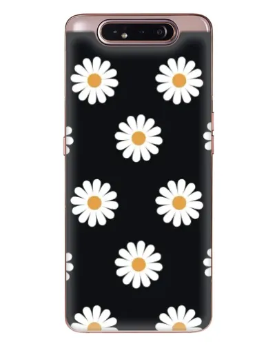 Чехол для Samsung Galaxy a80 2019 ( A805F ) с картинкой «Ромашки на черном» Чехол для Samsung Galaxy a80 2019 ( A805F ) с картинкой «Ромашки на черном»