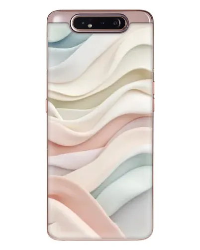 Чехол для Samsung Galaxy a80 2019 ( A805F ) с картинкой «Пастельные нежные волны»