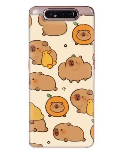 Чехол для Samsung Galaxy a80 2019 ( A805F ) с картинкой «Капибары с апельсинами» Чехол для Samsung Galaxy a80 2019 ( A805F ) с картинкой «Капибары с апельсинами»