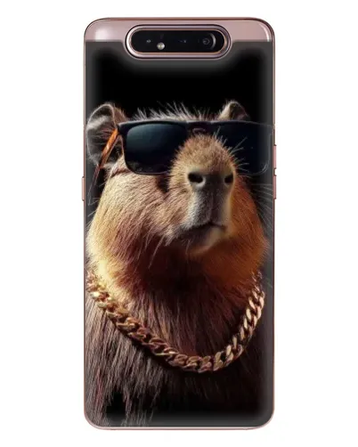 Чехол для Samsung Galaxy a80 2019 ( A805F ) с картинкой «Капибара золотая цепь» Чехол для Samsung Galaxy a80 2019 ( A805F ) с картинкой «Капибара золотая цепь»