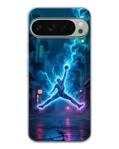 Чехол для Google Pixel 10 Pro XL с картинкой «Jordan Gold Jumpman»
