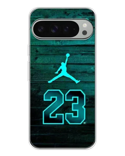 Чехол для Google Pixel 10 Pro XL с картинкой «Jordan Cyan 23»
