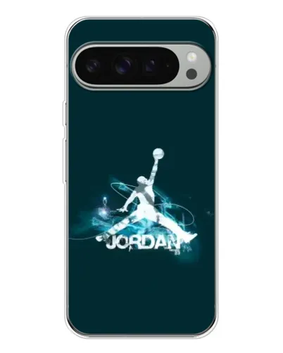Чехол для Google Pixel 10 Pro XL с картинкой «Jordan Blue Fire»