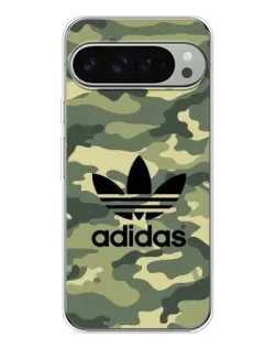 Чохол для Google Pixel 10 Pro XL з картинкою «Мілітарі стиль Adidas»