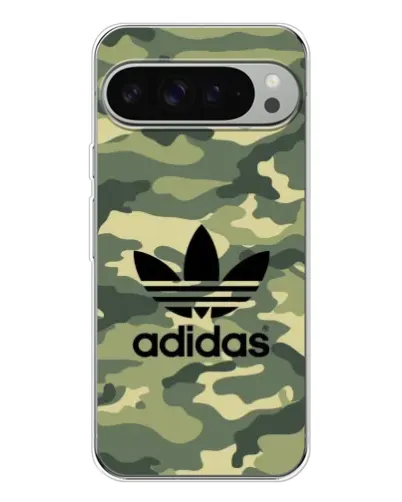 Чохол для Google Pixel 10 Pro XL з картинкою «Мілітарі стиль Adidas»