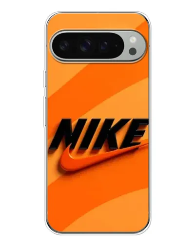 Чохол для Google Pixel 10 Pro XL з картинкою «Помаранчевий драйв Nike»