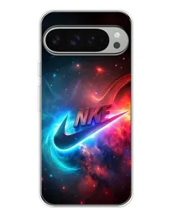 Чохол для Google Pixel 10 Pro XL з картинкою «Вогняний логотип Nike»