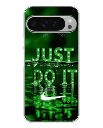 Чохол для Google Pixel 10 Pro XL з картинкою «Зелений неоновий Nike»