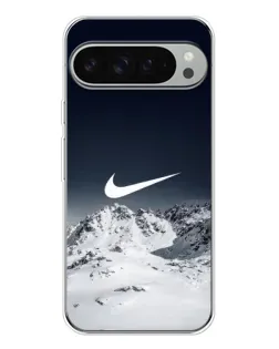 Чохол для Google Pixel 10 Pro XL з картинкою «Nike — зимові гори»