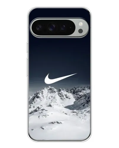 Чохол для Google Pixel 10 Pro XL з картинкою «Nike — зимові гори»