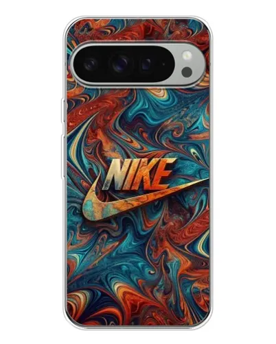 Чохол для Google Pixel 10 Pro XL з картинкою «Nike в абстракції»