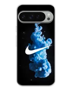 Чохол для Google Pixel 10 Pro XL з картинкою «Nike та синій дим»