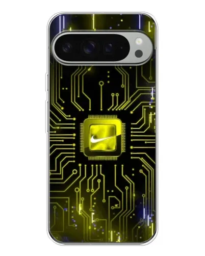 Чохол для Google Pixel 10 Pro XL з картинкою «Nike — золота іскра»
