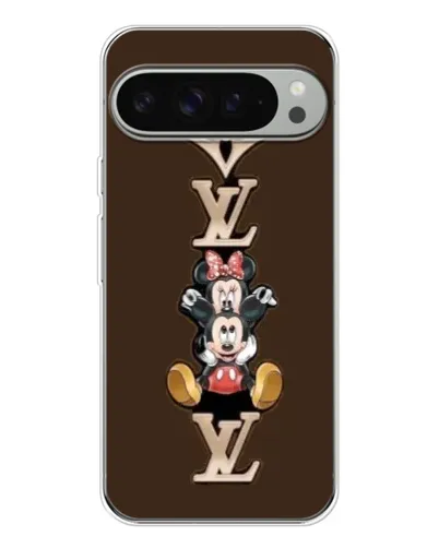Чохол для Google Pixel 10 Pro XL з картинкою «LV та Міккі Маус»