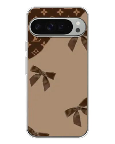 Чохол для Google Pixel 10 Pro XL з картинкою «LV — кавовий атлас»