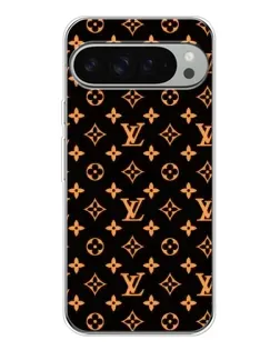 Чохол для Google Pixel 10 Pro XL з картинкою «Золота монограма LV»
