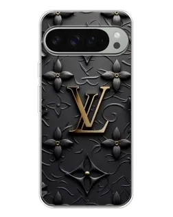 Чохол для Google Pixel 10 Pro XL з картинкою «Шкіряна текстура LV»