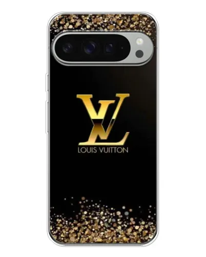 Чохол для Google Pixel 10 Pro XL з картинкою «LV — золоті іскри»