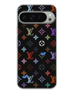 Чохол для Google Pixel 10 Pro XL з картинкою «Кольорова монограма LV»