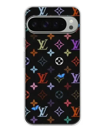 Чохол для Google Pixel 10 Pro XL з картинкою «Кольорова монограма LV»