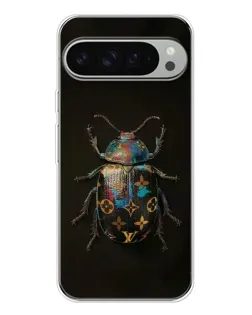 Чохол для Google Pixel 10 Pro XL з картинкою «LV — мармуровий принт»