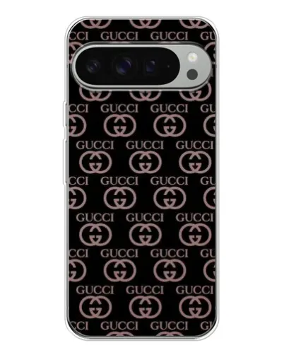 Чехол для Google Pixel 10 Pro XL с картинкой «Классическая монограмма Gucci»