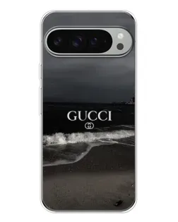 Чехол для Google Pixel 10 Pro XL с картинкой «Gucci — морской прибой»