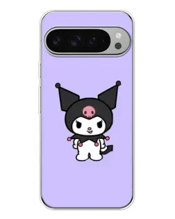 Чохол для Google Pixel 10 Pro XL з картинкою «Kuromi — ніжний фіолетовий»