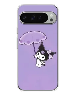 Чохол для Google Pixel 10 Pro XL з картинкою «Kuromi з парасолькою»