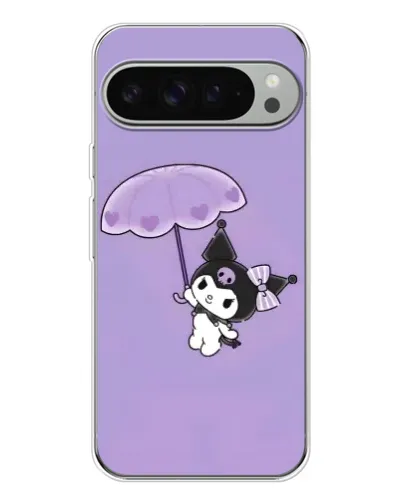 Чохол для Google Pixel 10 Pro XL з картинкою «Kuromi з парасолькою»