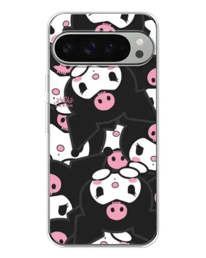 Чохол для Google Pixel 10 Pro XL з картинкою «Kuromi з сердечком»