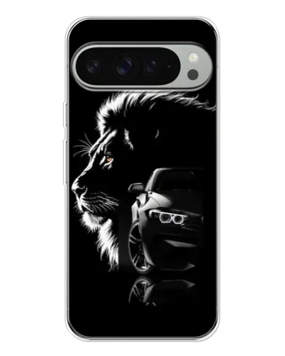 Чохол для Google Pixel 10 Pro XL з картинкою «BMW та лев»