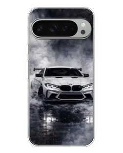 Чохол для Google Pixel 10 Pro XL з картинкою «BMW крізь туман»