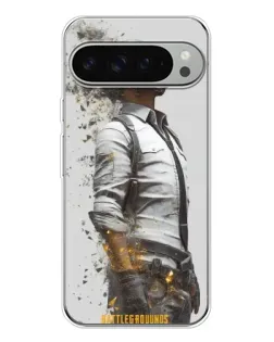 Чохол для Google Pixel 10 Pro XL з картинкою «PUBG — боєць у пилу»
